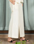 JACQUARD WIDE LEG TROUSER